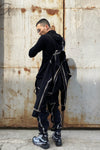 Boris Bidjan Saberi Double-sided multi-wear jacket Handmade ZIPPER1.1-HEI Black HYBRID ZIPPER1.1 ST FKU10001+FTO00002